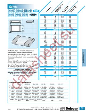 EMI1206R-300 datasheet  